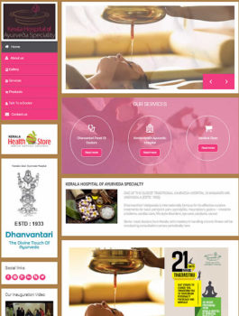 Keral Hospital with Ayurveda speciality